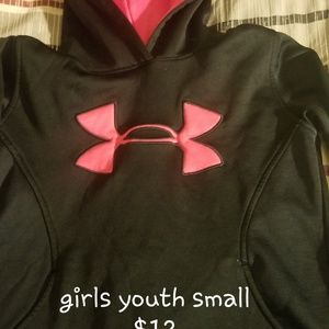 Girls under armour hoodie